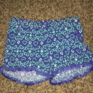 Blue design cat and jack shorts